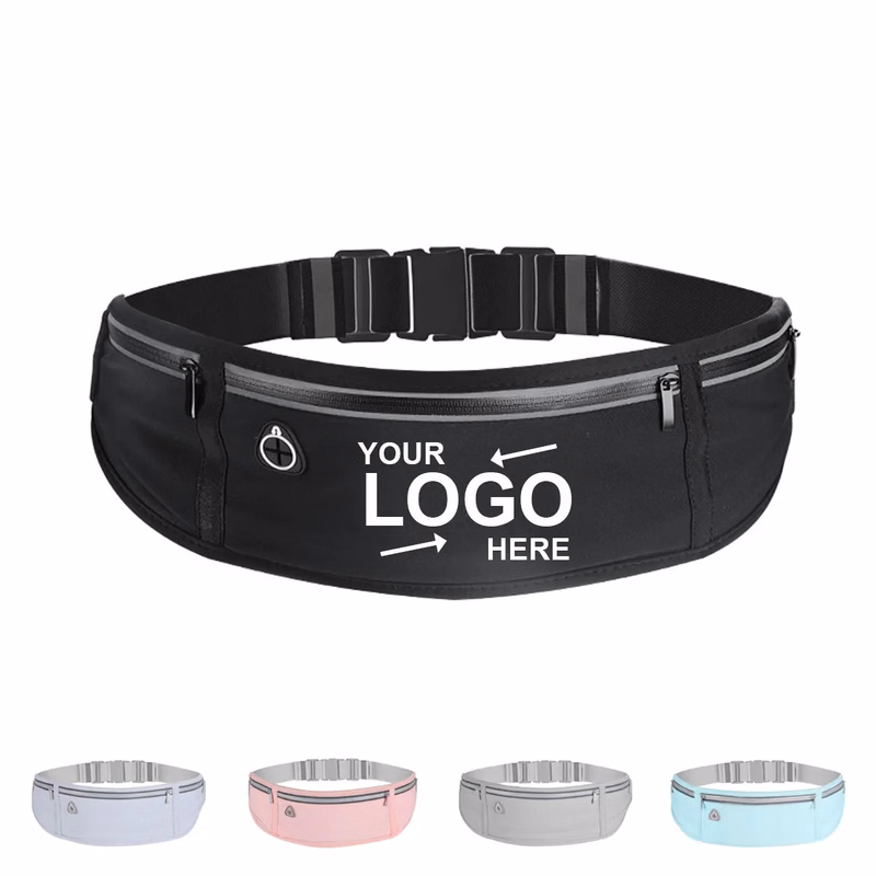 Slim Sports Phone Waist Pack Reflective Strip