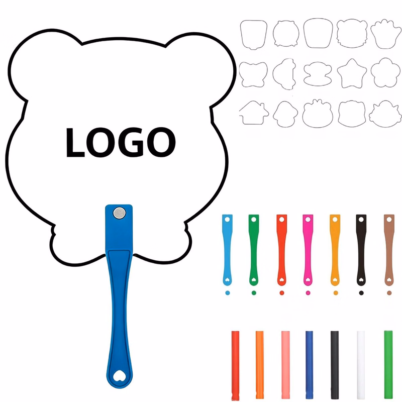 Custom PP Plastic Promotional Hand Fan