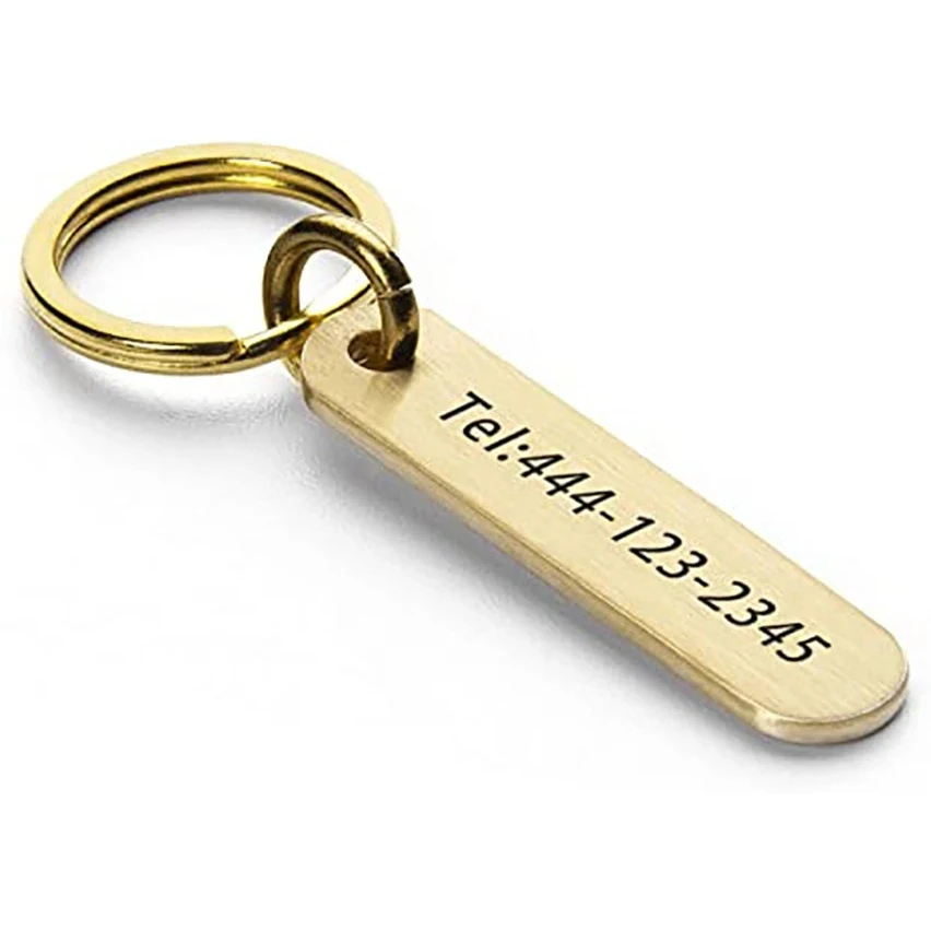 Metal Key Chain Tags 1