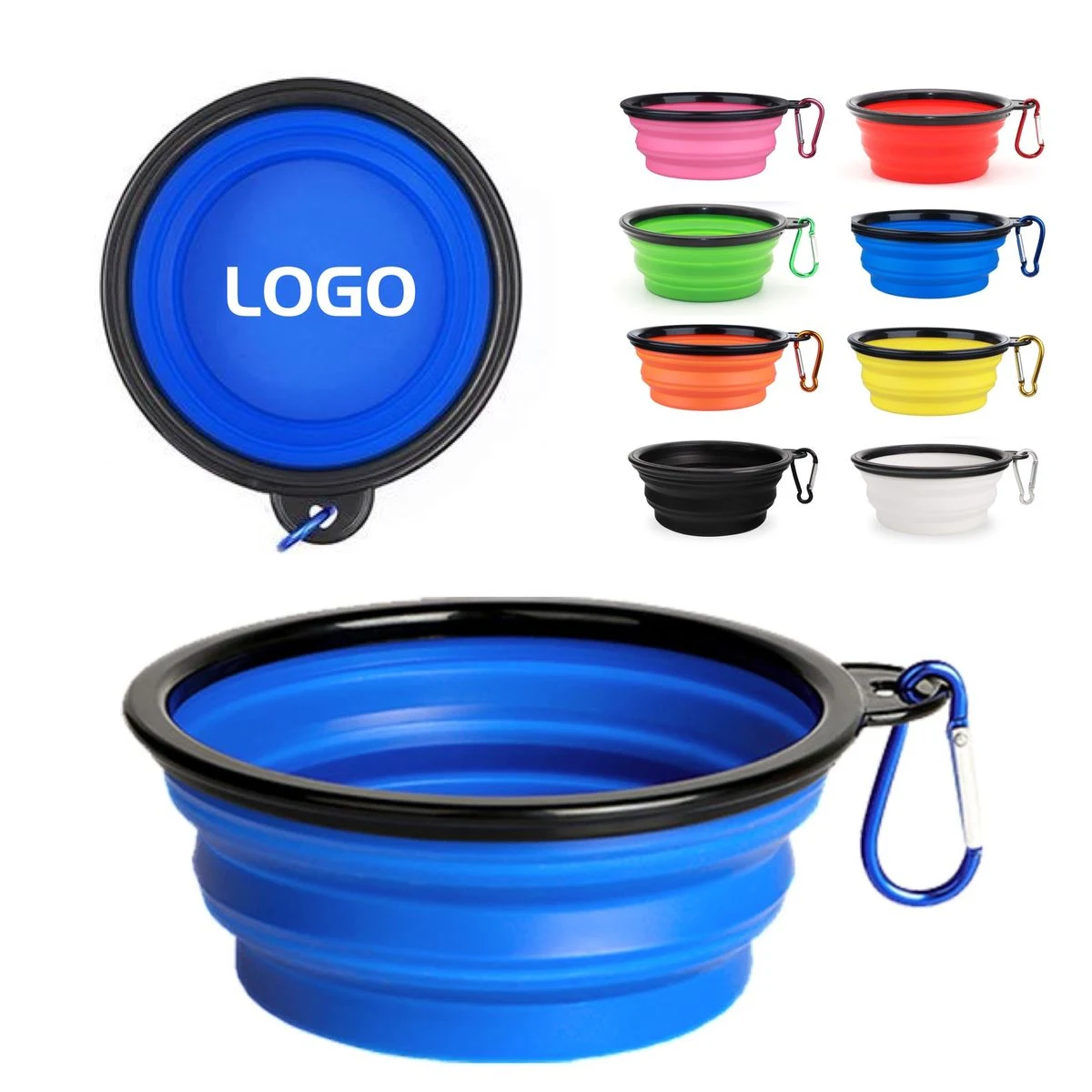 Expandable Travel Water & Food Dish For Dogs And Cats 1