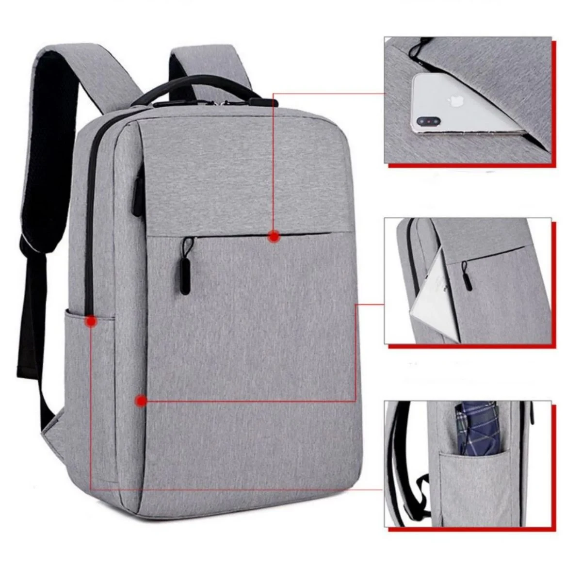 Two-shouldered Leisure Business Travel Backpack 1