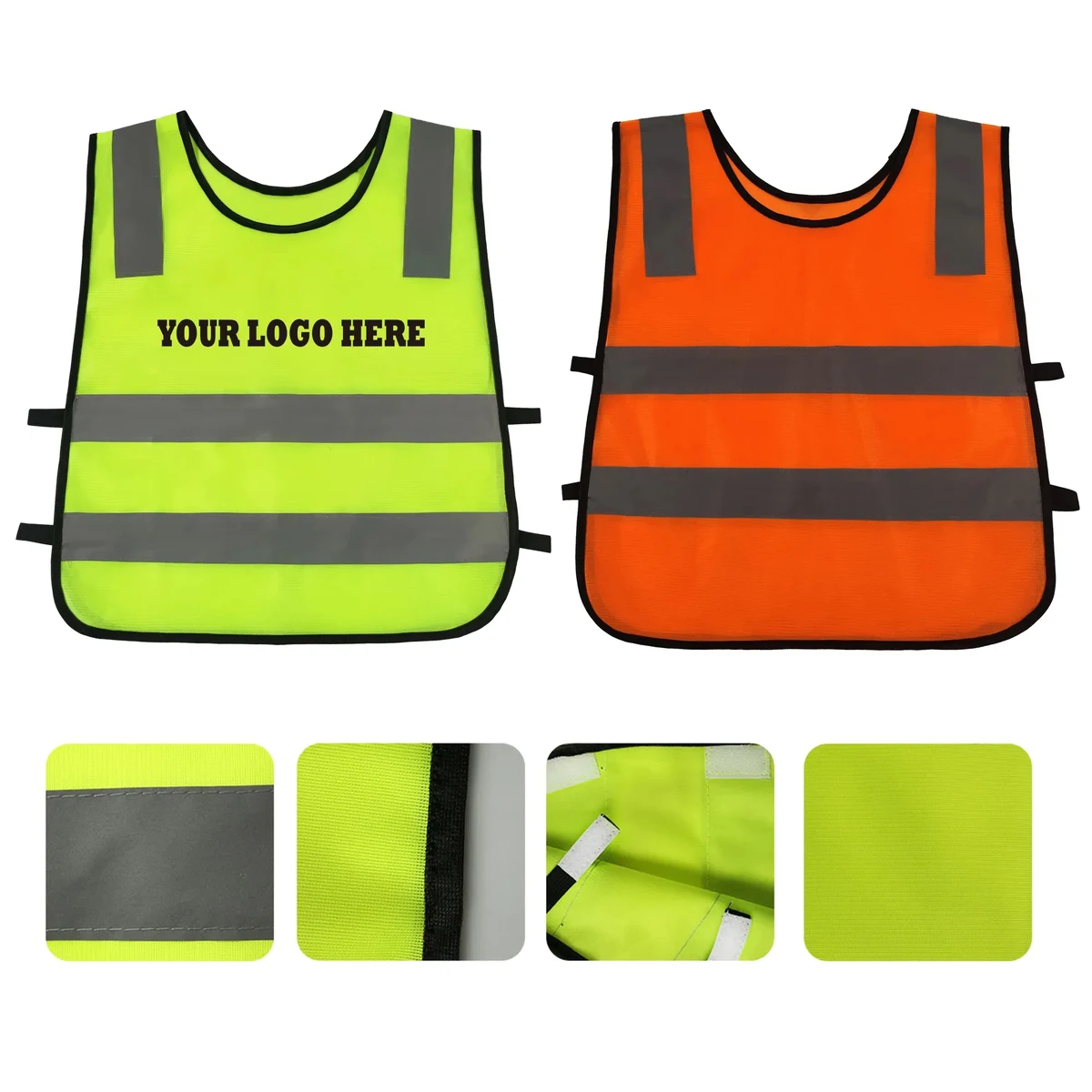 High Visibility Reflective Vest For Kids MOQ 100PCS 1