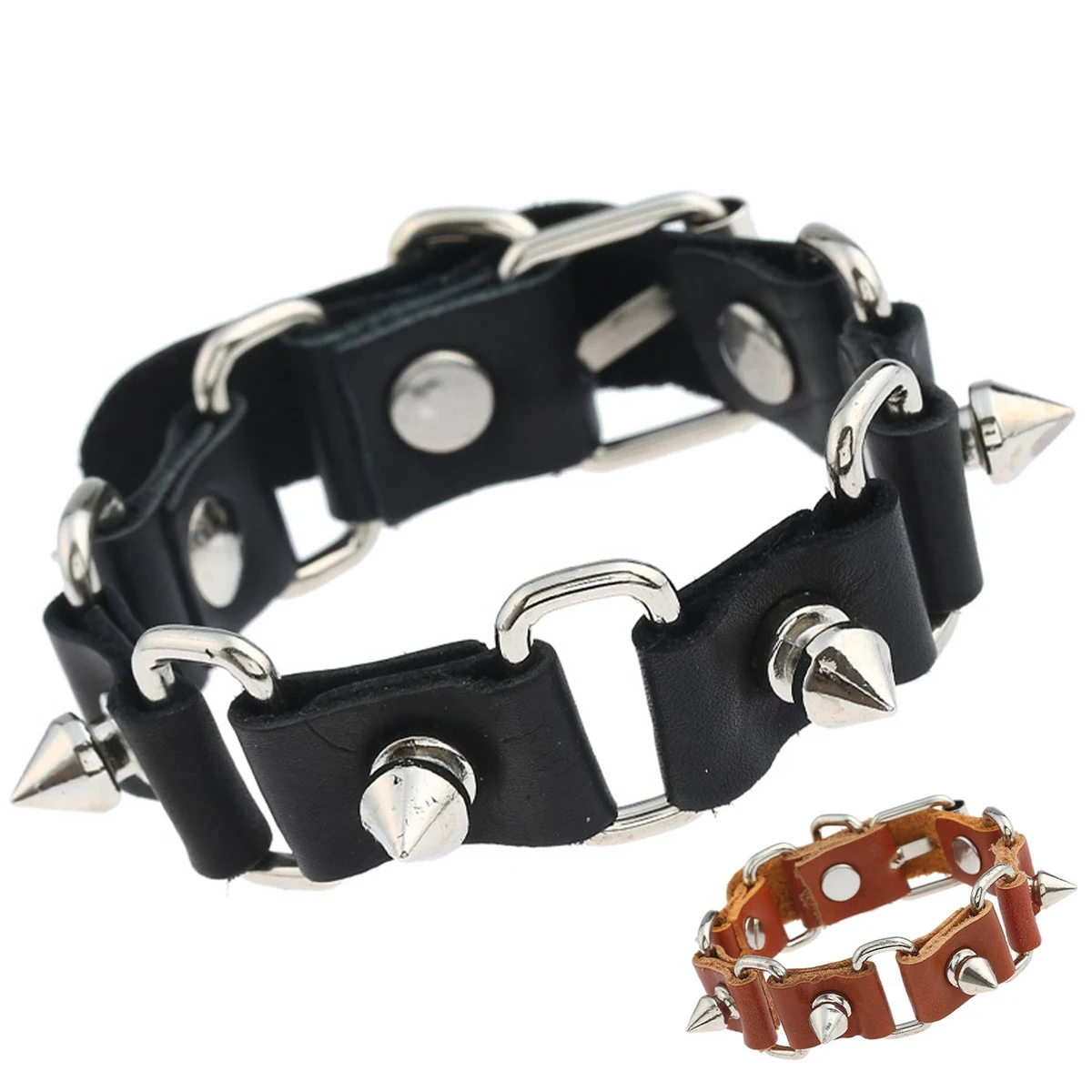 PU Punk statement accessory bracelet 1