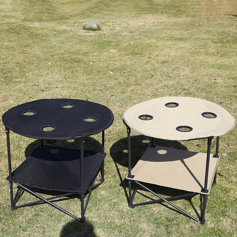 Outdoor Portable Folding Round Table
