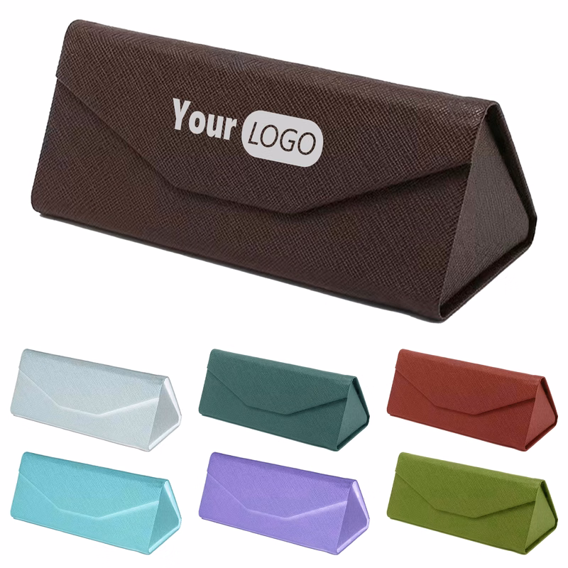 Polyurethane Compact Foldable Eyeglass Case