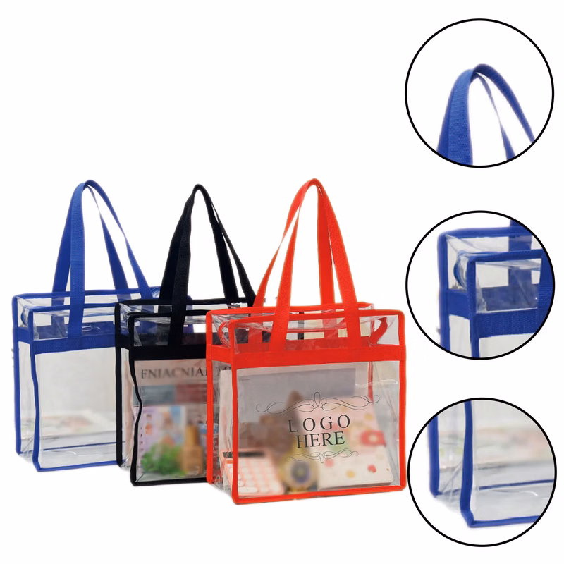 Custom Printed Tote-Clear