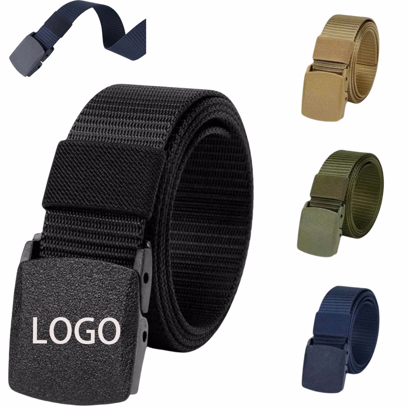 Military Canvas Outdoor Metal-free Belt