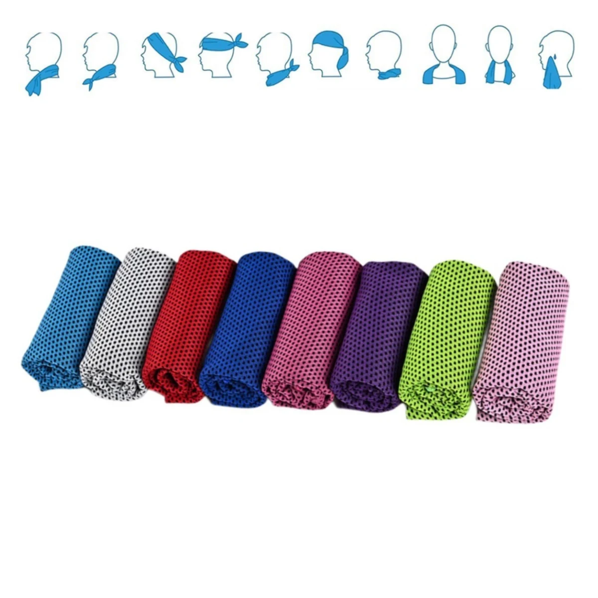 Custom Cooling Ice Sports Towel 1