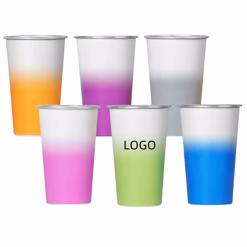 Cold-Activated Color Changing Aluminum Cup