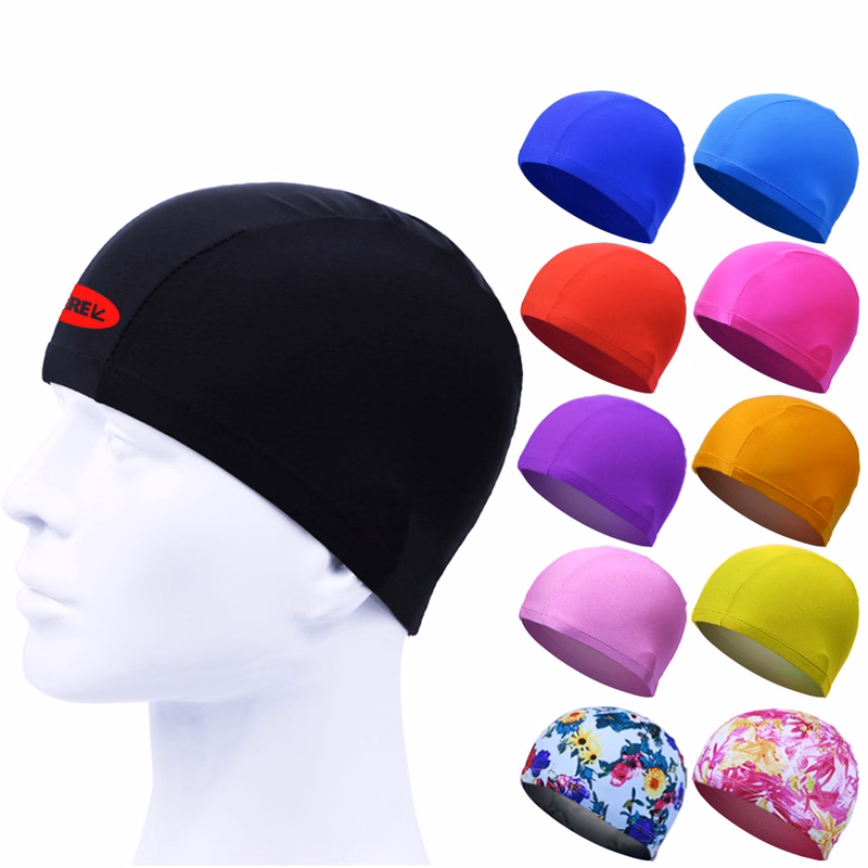 Unisex Polyester Pool Swimming Cap