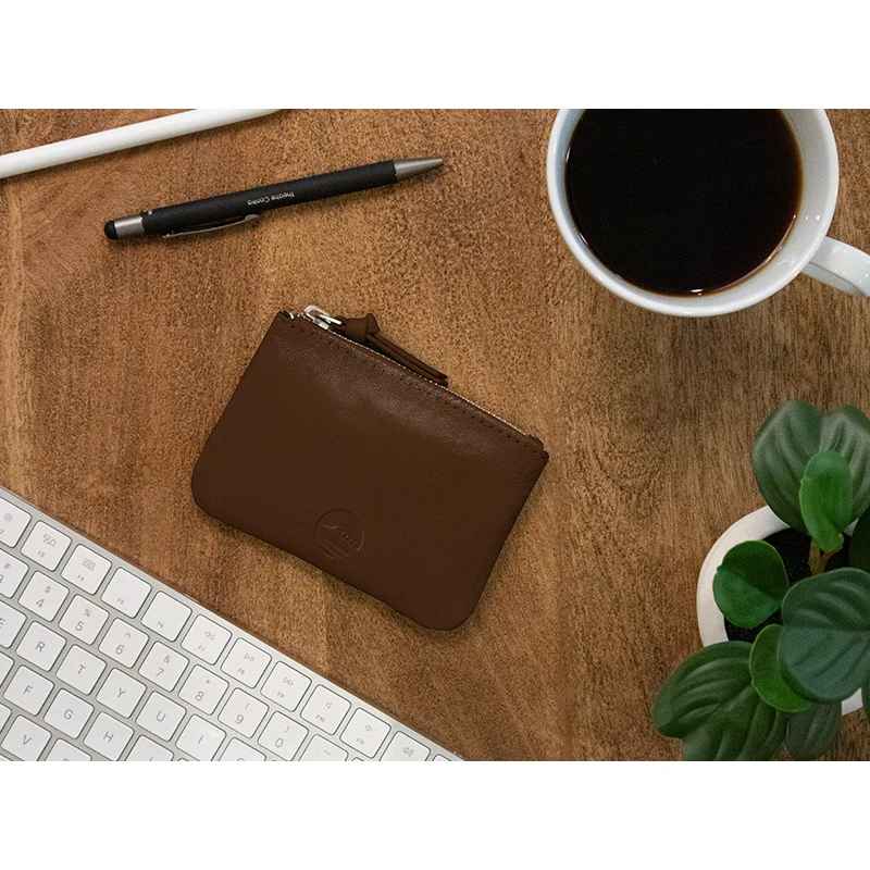 Real Leather Coin Pouch 1