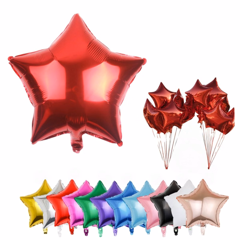18" Pentagram Aluminum Film Balloon