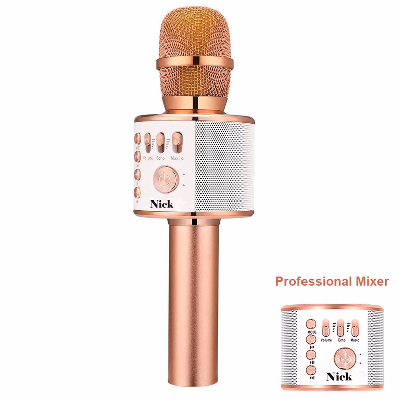 Wireless Bluetooth Karaoke Microphone