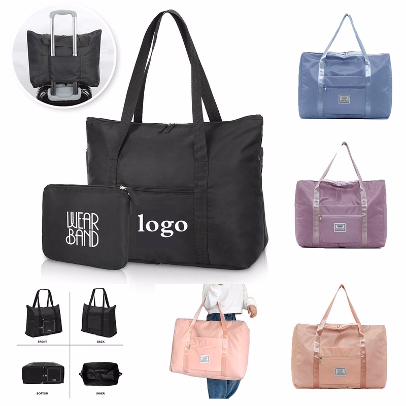 Collapsible Polyester Travel Tote Duffel