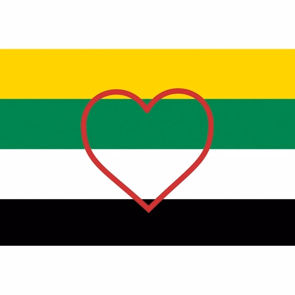 Skoliosexual Deluxe Flag