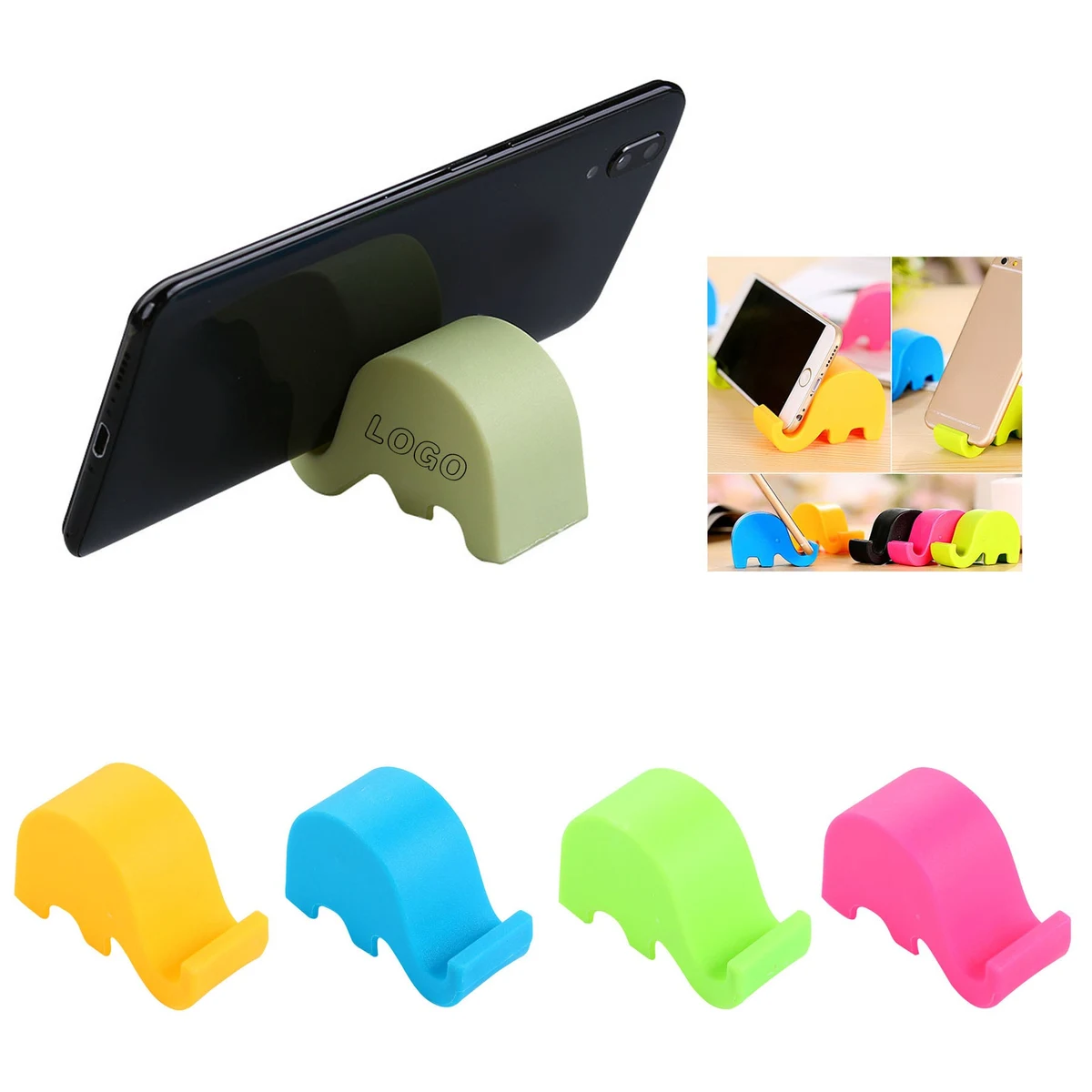 Elephant Shape Phone Stand 1