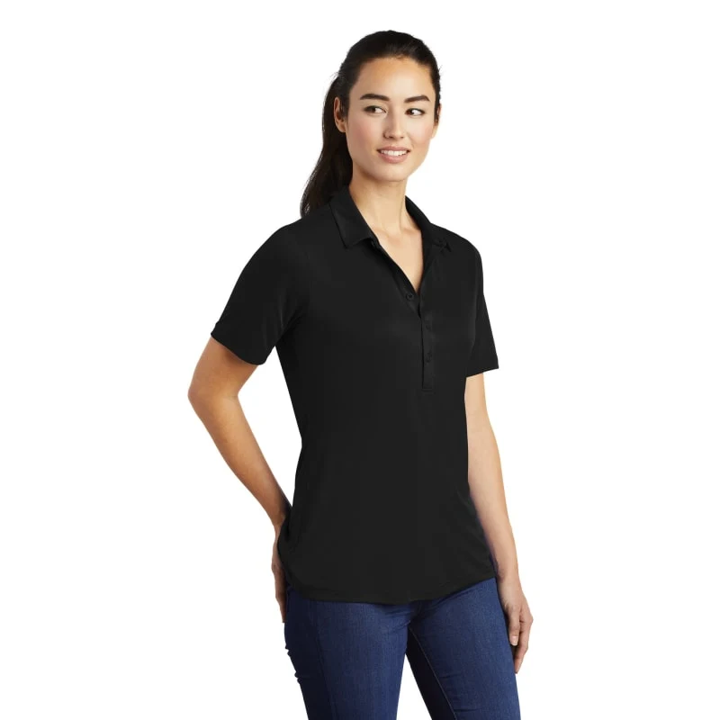 Sport-Tek Women's Posi-UV Pro Polo. 1