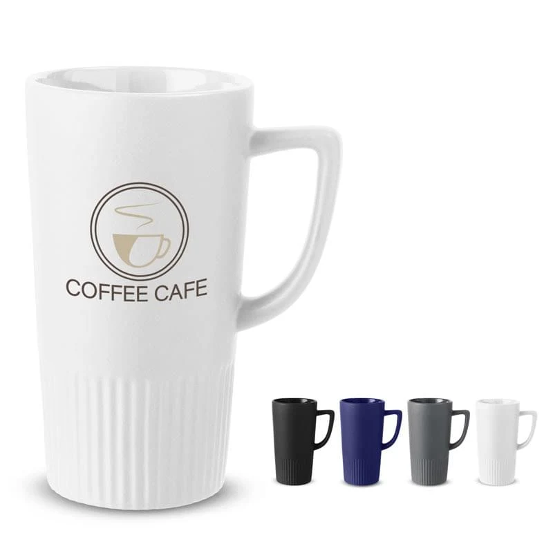 20 oz Texture Base Ceramic Mug 1