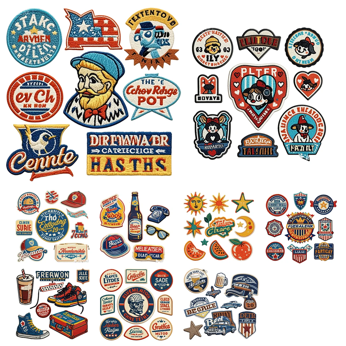 Custom Embroidered Patches 1