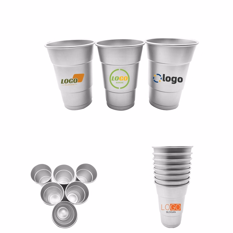 Full Color Aluminum Beer Cup