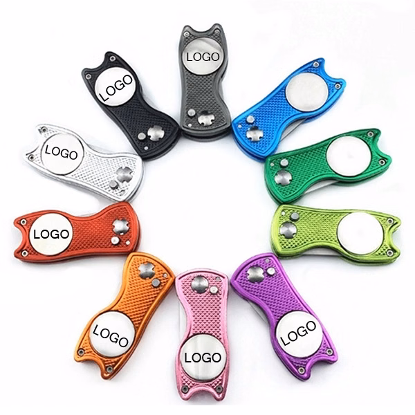 Stainless Steel Golf Pitchfork Divot Repair Tool