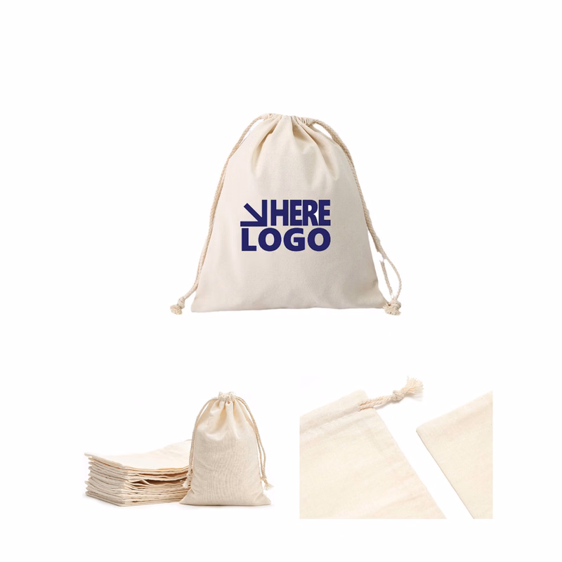 Multifunctional Canvas Drawstring Bags