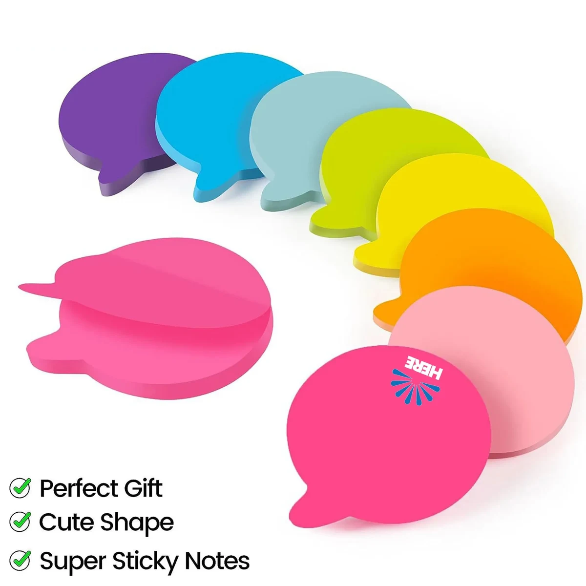 70 Pages Bright Colors Sticky Notes 1