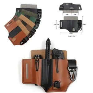 Multitool Belt Sheath EDC Leather Organizer Pouch 1
