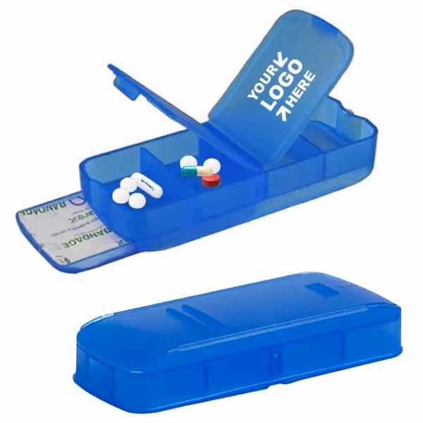 Custom Pill Box and Bandage Dispenser