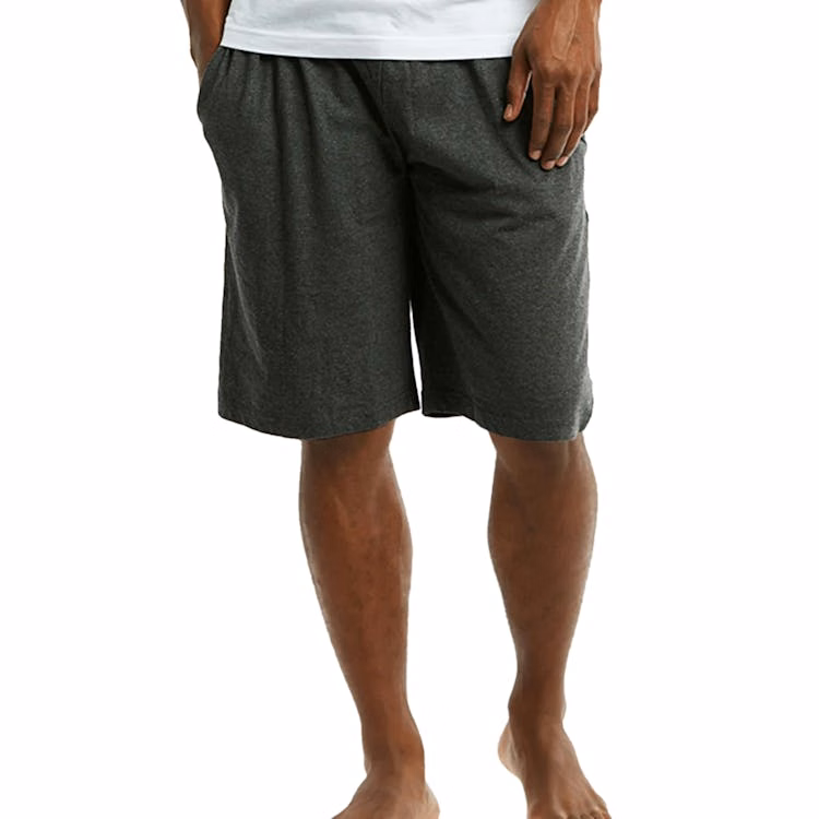 Men's Knitted Pajama Shorts - 3XL Charcoal Gray