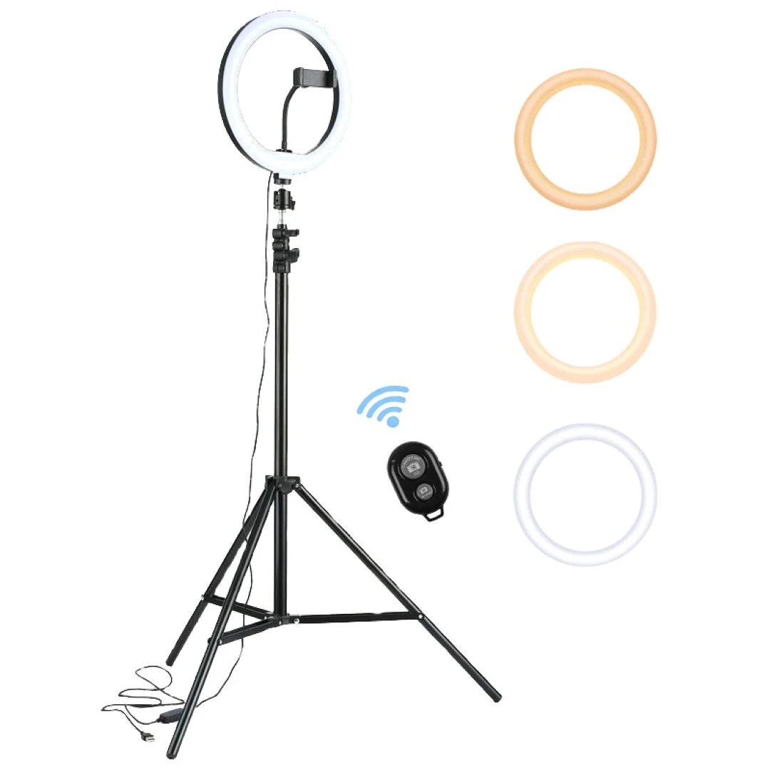 LED Selfie Ring Light with Tripod Stand 1