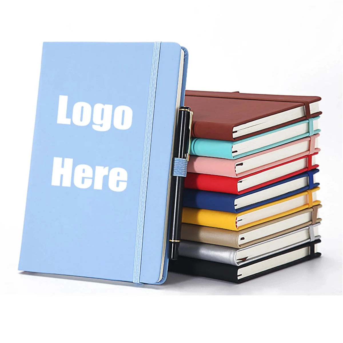 A5 PU leather Hardcover Notebook 1