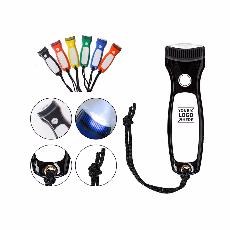 Flat LED Flashlight with Magnet