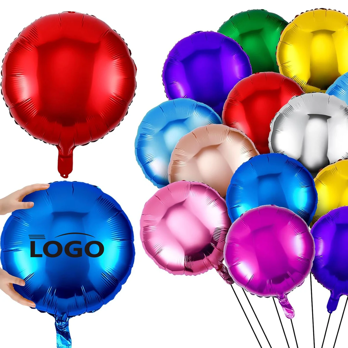 Round Shaped Foil Balloons 1