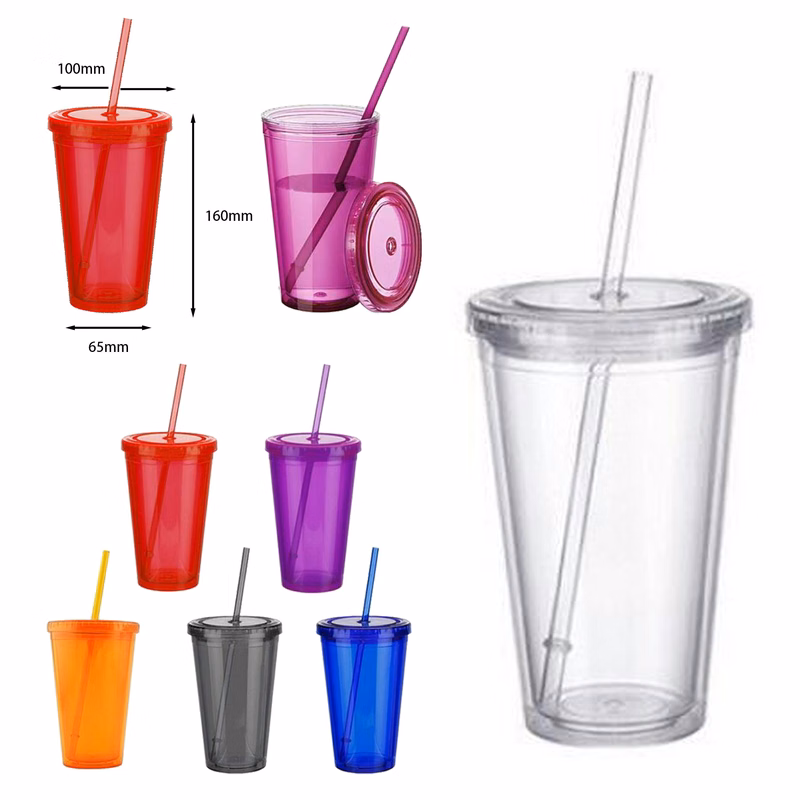 15 Oz. Double Wall Plastic Cup