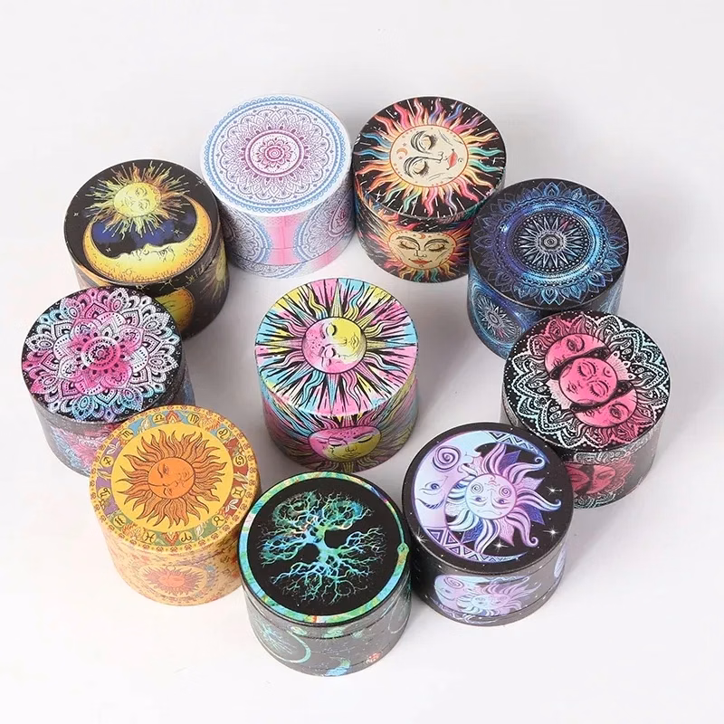 Custom Zinc Alloy Herb Grinder