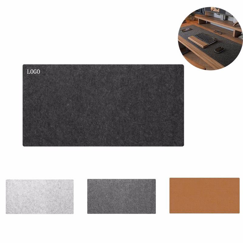 Desk Protector Large Felt Mouse Keyboard Pad