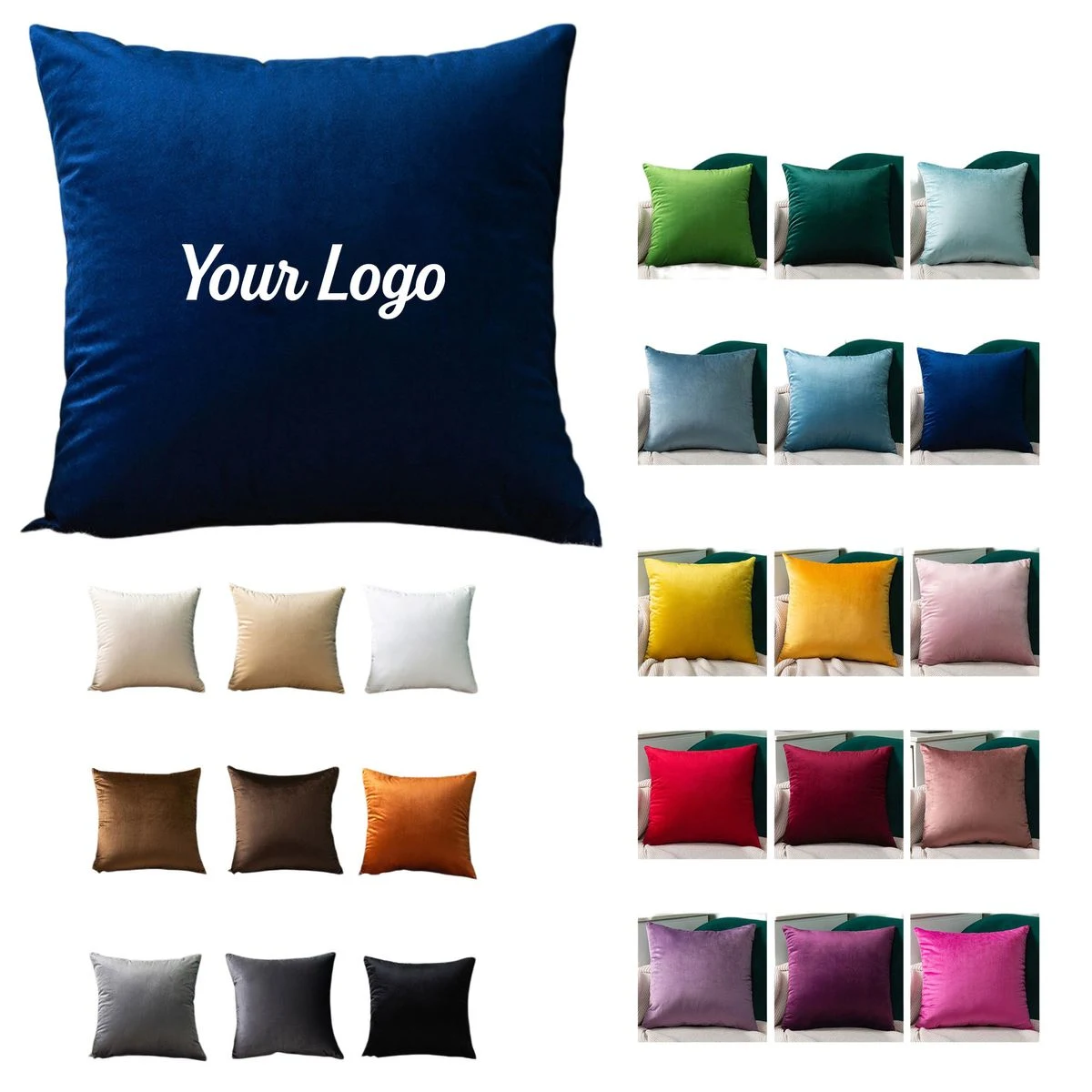 Portable Square Accent Pillow 1