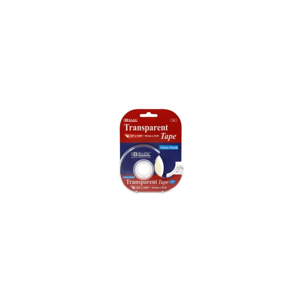 Transparent Tape - 3/4" x 1296" 1