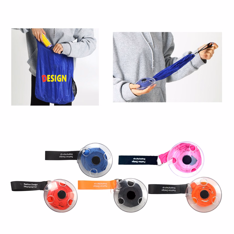 Small Disc Reusable Grocery Tote Bags
