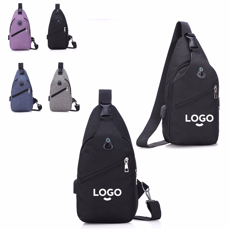 Simple Men's Chest Bag