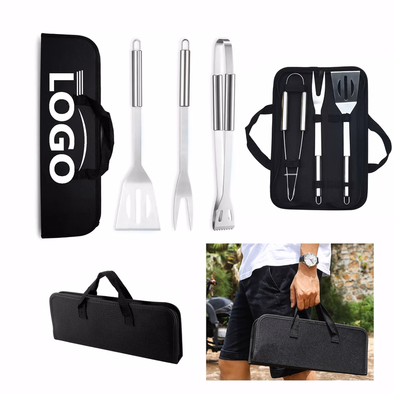3 Piece BBQ Set MOQ 10pcs