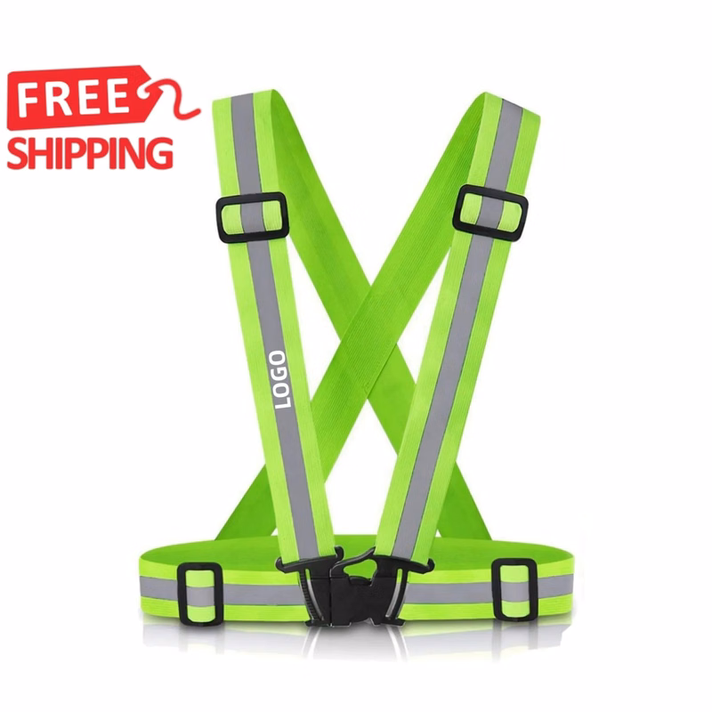 Reflective Safety Vest Running Cycling Gear