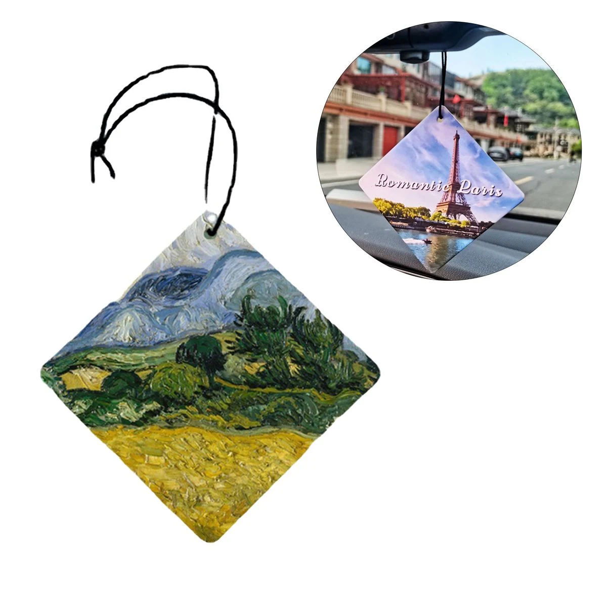 Car Air Freshener Scented Pad 1