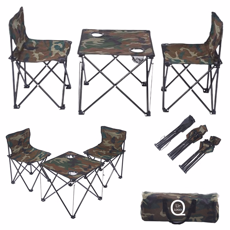 Camouflage Collapsible Table And Chair Suit