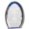 7" Oval Halo Acrylic Award 1