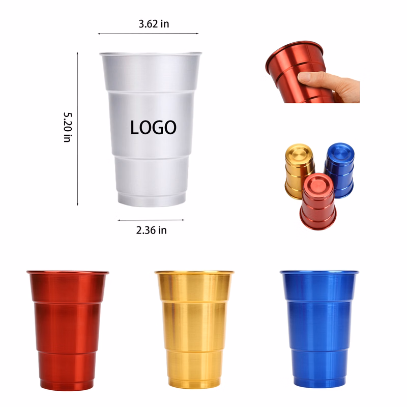 16-Ounce Aluminum Cup