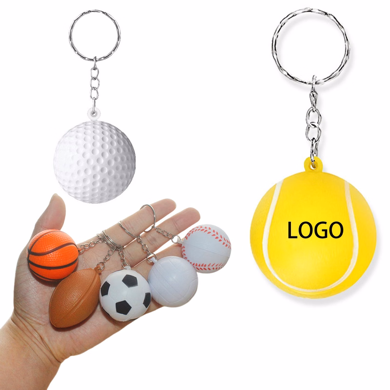 Customizable Sports Key Chains