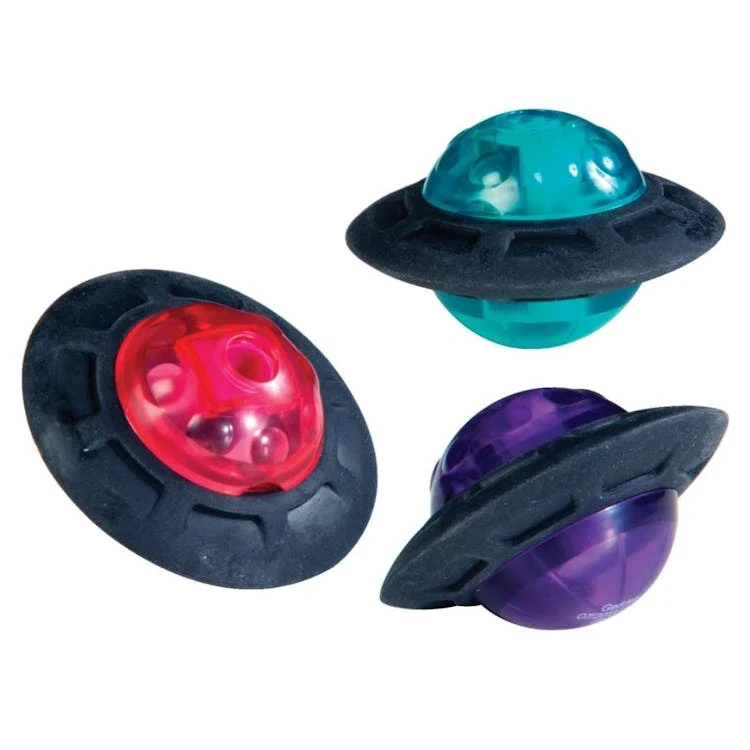 UFO Dual Pencil Sharpener and Erasers 12 Pack 1