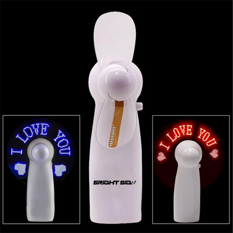 Programmable LED-Message Handheld Fan 1